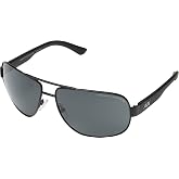 Armani Exchange mens Ax2012s Rectangular Sunglasses