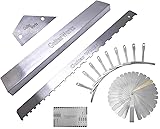 jiayouy Set of 14 Pieces Luthier Tools Set Guitar