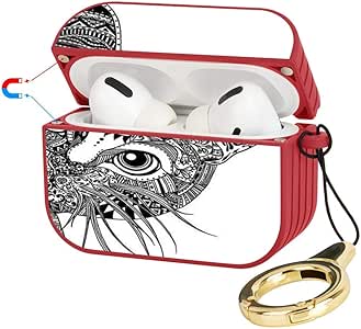 Amazon com Wireless Airpod  Case  AirPods Pro  Lily Cat  Amazon com Wireless Airpod  Case  AirPods Pro  Lily Cat