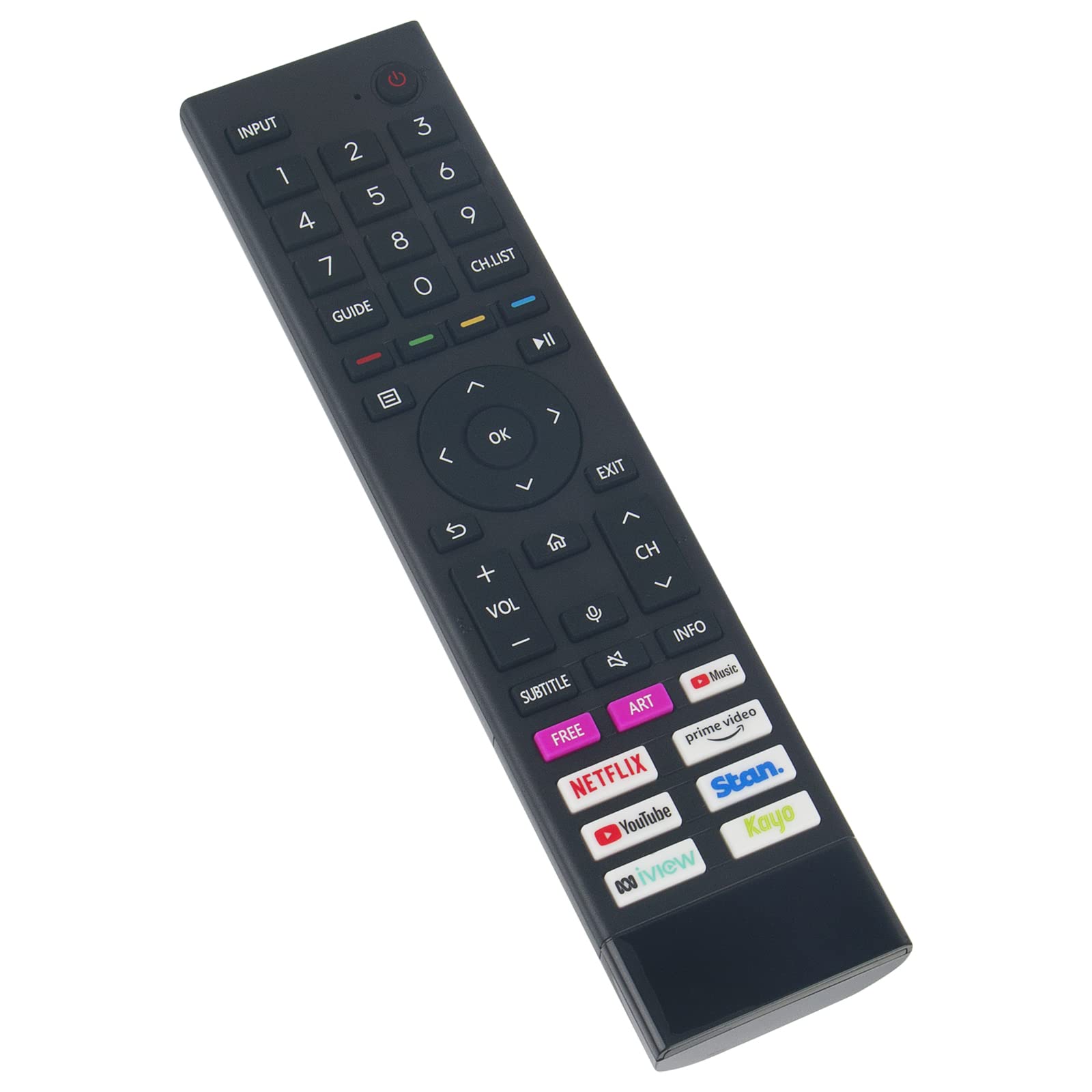 New ERF3G80H Remote Control Replacement - VINABTY ERF3G80H Replace Remote Control fit for Hisense TV ERF3G80H Remote Controller