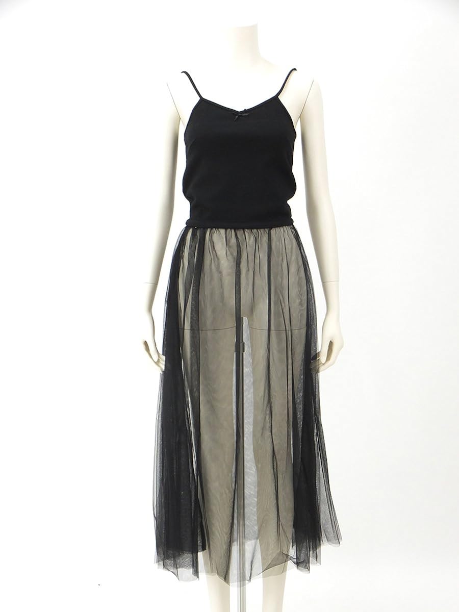 Amazon ジュエティ Jouetie チュールキャミワンピース ワンピース チュニック 通販