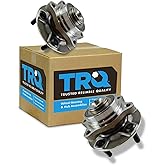 TRQ Front Left and Right Wheel Bearing and Hub Assembly Set 2 Piece Compatible with 2003 Infiniti G35 2004-2006 G35 Base Model 2007 G35 Coupe 2003-2009 Nissan 350Z