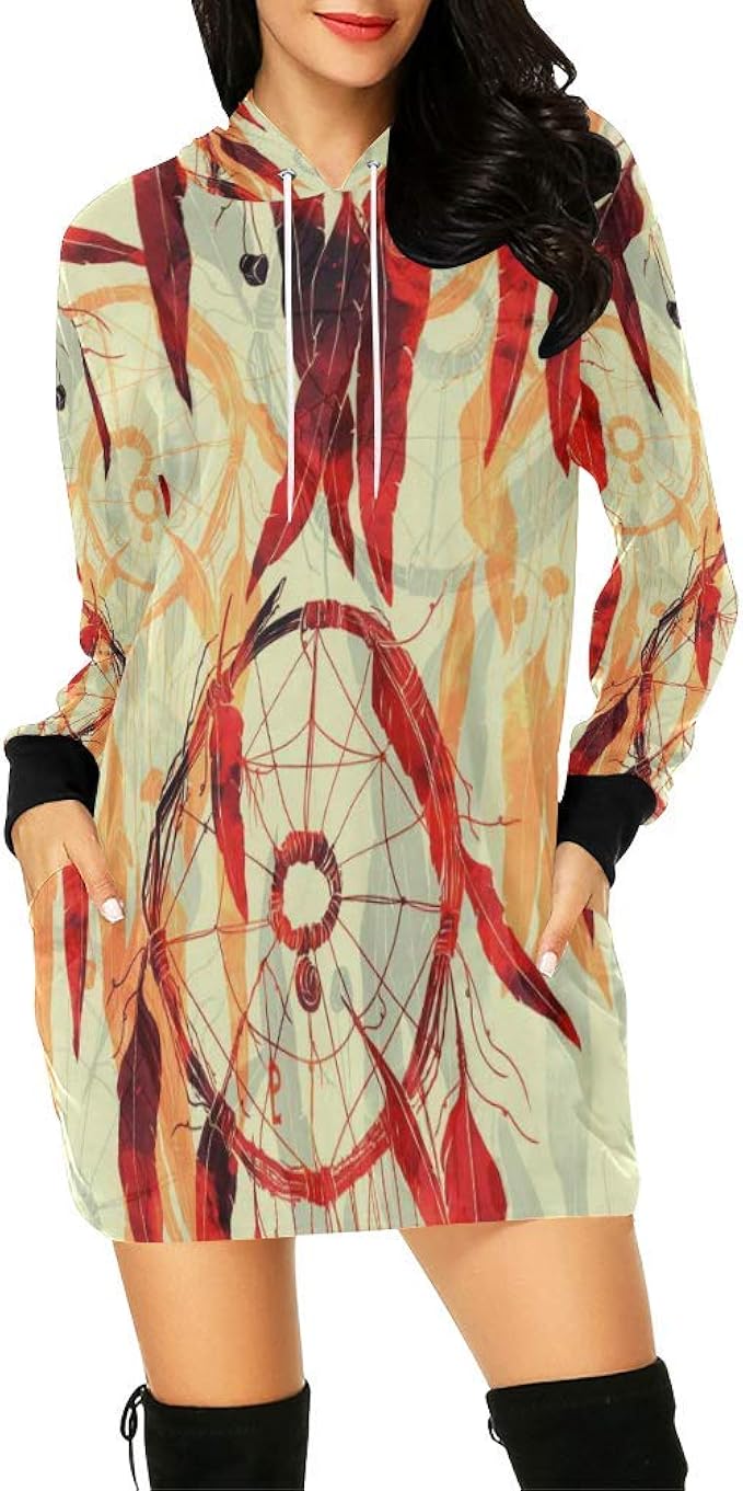 graphic jumper dress