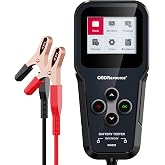 BM520 Battery Load Tester Professional 100-2000CCA for 6V/12V/24V Batteries | Battery Analyzer 3in1 Automotive for Cars Trucks Motorcycles Alternator Tester with Standard/Cranking/Charging/Loading Test