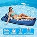 Aqua Premium Convertible Water Lounge Inflatable Oversized Pool Float Multi Position Recliner, 74