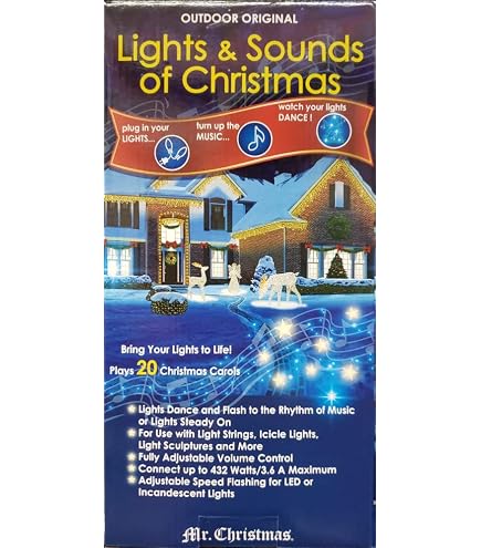 Amazon.com: Mr. Christmas Lights and Sounds Outdoor