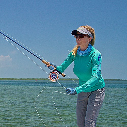 Palmyth UV Protection Fishing Fingerless Gloves UPF50+ Sun Gloves Men