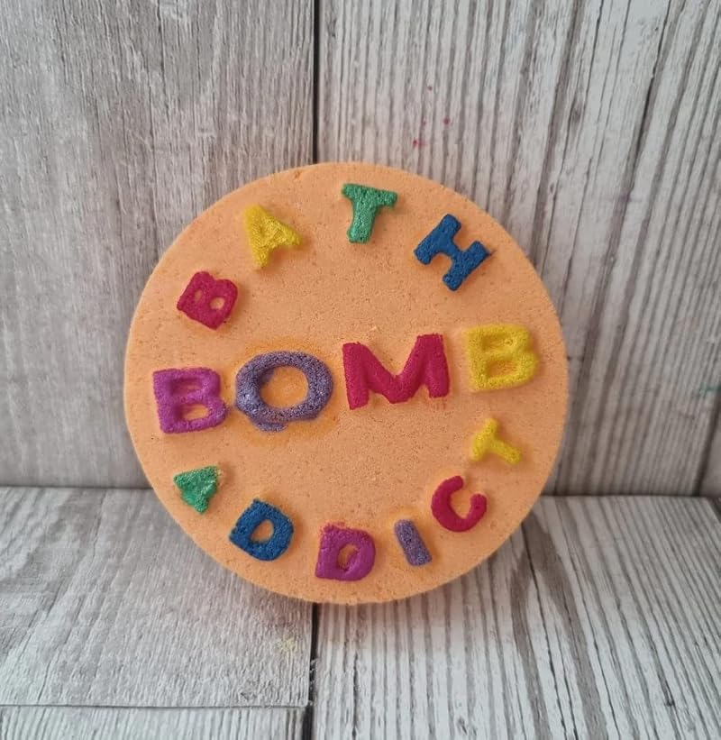 Bath Bomb Addict Fruit Fizz Bath Bomb Orange Sherbet Raspberry Plum Vanilla