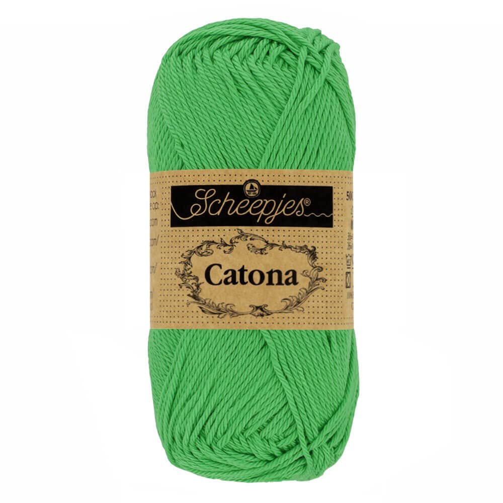 Scheepjes - Scheepjes Catona 389 Apple Green Yarn - 1x10g