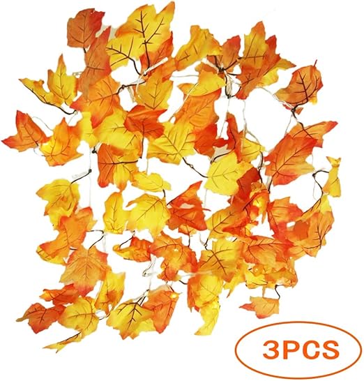 Amazon Com Xlanjingj Fall Decorations Fall Garland Fall Wreath