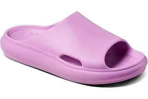 REEF Kids' Rio Slide Sandal, Super Soft Molded EVA Footbed, Lightweight, Water Friendly