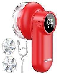 coldSky Rechargeable Fabric Shaver, Lint Shaver