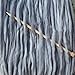 Living Dreams Super Zippy; Super Bulky Wool Roving Yarn for Knitting, Crochet, Weaving, Rug Making; USA Hand Dyed, 4 Ounce 60 Yards, Silver