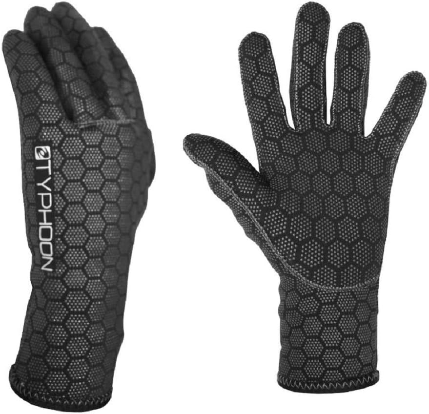 Sporting Goods Diving Kayak 5mm Wetsuit Gloves Typhoon Stretch Gloves
