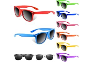 BOUBONI 10/20/40 Pack Kids Sunglasses Bulk Retro Party Favors for Wedding Beach Summer Pool Party Supplies Goodie Stuffers