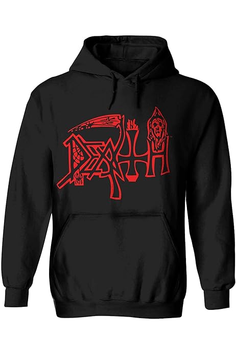 Amazon.com: DEATH Hoodie Scream Bloody Gore Band Logo Official Mens Black  Pullover Size XXL : Clothing, Shoes \u0026 Jewelry