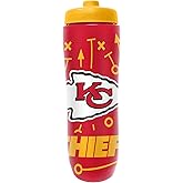 NFL Kansas City Chiefs Squeezy Water Bottle