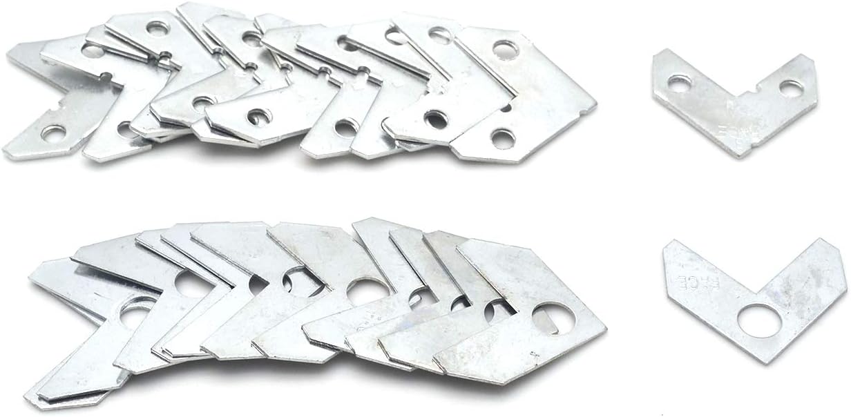 MTMTOOL L Shape Picture Frame Bracket Right Angle Flat Corner Brace