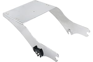 YHMOTO Trunk Mount Rack Detachable Tour Pack Compatible for Harley Touring Electra Glide Road King Road Glide Razor Trunk Det