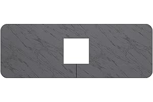 Quick Absorbing Kitchen Sink Splash Guard - Waterproof Dirt-Proof Drip Catcher Behind Faucet, Stone Faucet Mat
