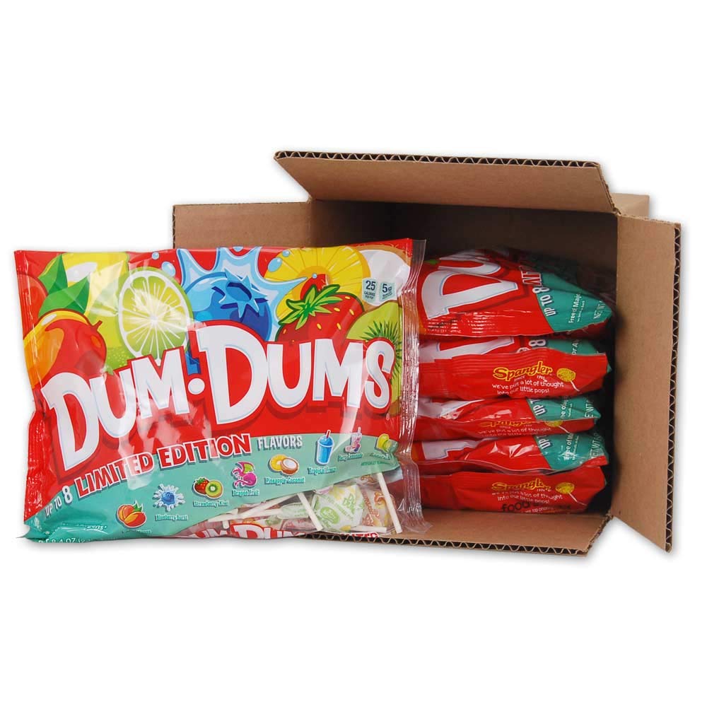 Dum DumsTropical Mix 8.4 oz bag packed 6s