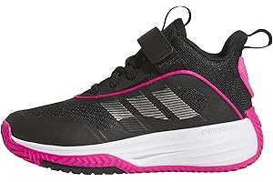 ADIDAS ORIGINALS adidas Unisex-Child Own The Game 3.0 Mid Top Elastic Lace & Strap Basketball