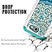 For Samsung Galaxy J3 Emerge Case, J3 2017 Case, J3 Prime Case, Amp Prime 2 Case, Express Prime 2 Case, MagicSky [Shock Absorption] Studded Rhinestone Bling Dual Layer Protective Case Cover (Flower2)
