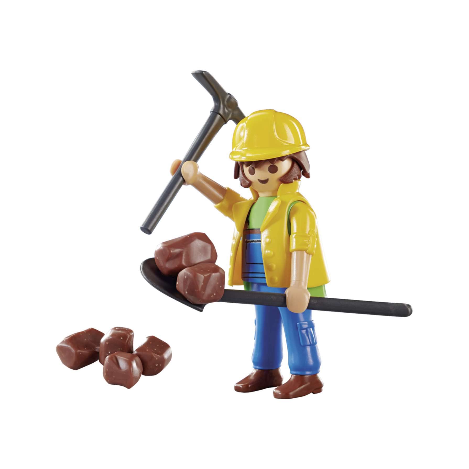 Playmobil 70560 Playmo-Friends Construction Worker, for Children Ages 4+, Fun Imaginative Role-Play, PlaySets Suitable for Children Ages 4+