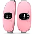 iDOO 2 Pack Portable Heating Pad, FSA HSA Eligible, Heating Pad for Period Cramps and Menstrual Pain Relief with 3 Heat Levels and 3 Massage Modes, Valentines Day Gifts for Her Teen Girl(Pink)