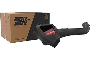 K&N NextGen Cold Air Intake System: High-Flow Cotton Filter: Compatible with 2012-2018 JEEP: Wrangler, Wrangler JK, 50-1566