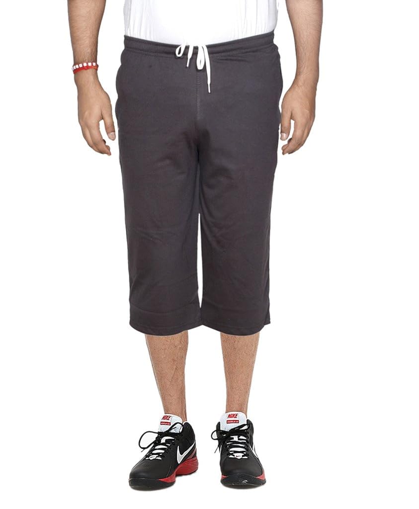 indiweaves men's regular fit nightwear/ capri