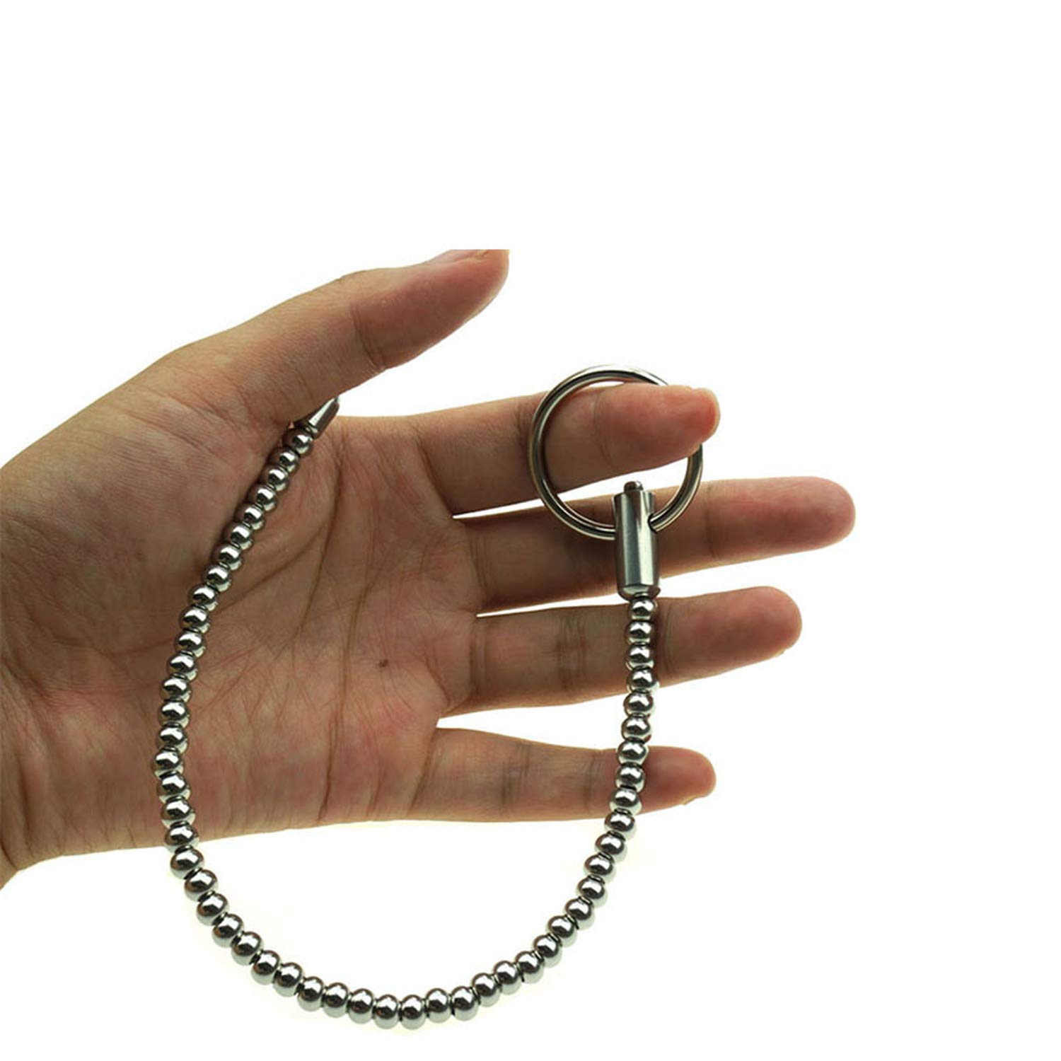 Amazon.com: ennaaiyia Electro Sex Perlas de Acero Inoxidable Sonda Catéter Uretral Enchufe del Pene Uretra Estimular Dilatador Castidad Juguetes Sexuales: ...