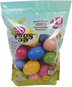 Eco Friendly Easter Eggs - 18 Count