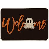 Artoid Mode Boo Halloween Welcome Doormat 24x35 Inch | Home Decor Low-Profile Switch Rug Floor Mat for Indoor Outdoor