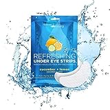 Forever Young Refreshing Aromatherapy Under Eye Strips Cucumber & Lemon - 2 Packs (12 Treatments Each)