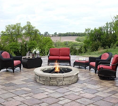 Amazon Com Natural Concrete Products Co Rsfpg Firepit 66 Inch