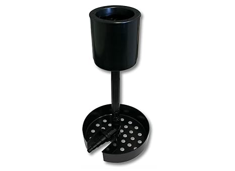 Wiltec Jebao Standskimmer SK-50 Skimmer bis 60 m² Teichvolumen zum Anschluss an Pumpe