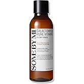 SOME BY MI Galactomyces Pure Vitamin C Glow Toner - 6.76Oz, 200ml - Korean Daily Vitamin C Face Toner for Skin Brightening - Glass Skin Routine with Skin Texture, Elasticity Care - Korean Skin Care