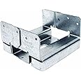 Simpson Strong Tie ABA66Z ZMAX Galvanized 14-Gauge 6x6 Adjustable Post Base 10-per Box