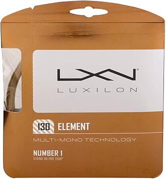 Amazon ルキシロン エレメント Element 硬式テニス ガットポリエステル ガットwrz 並行輸入品 Luxilon ルキシロン ストリング ガット