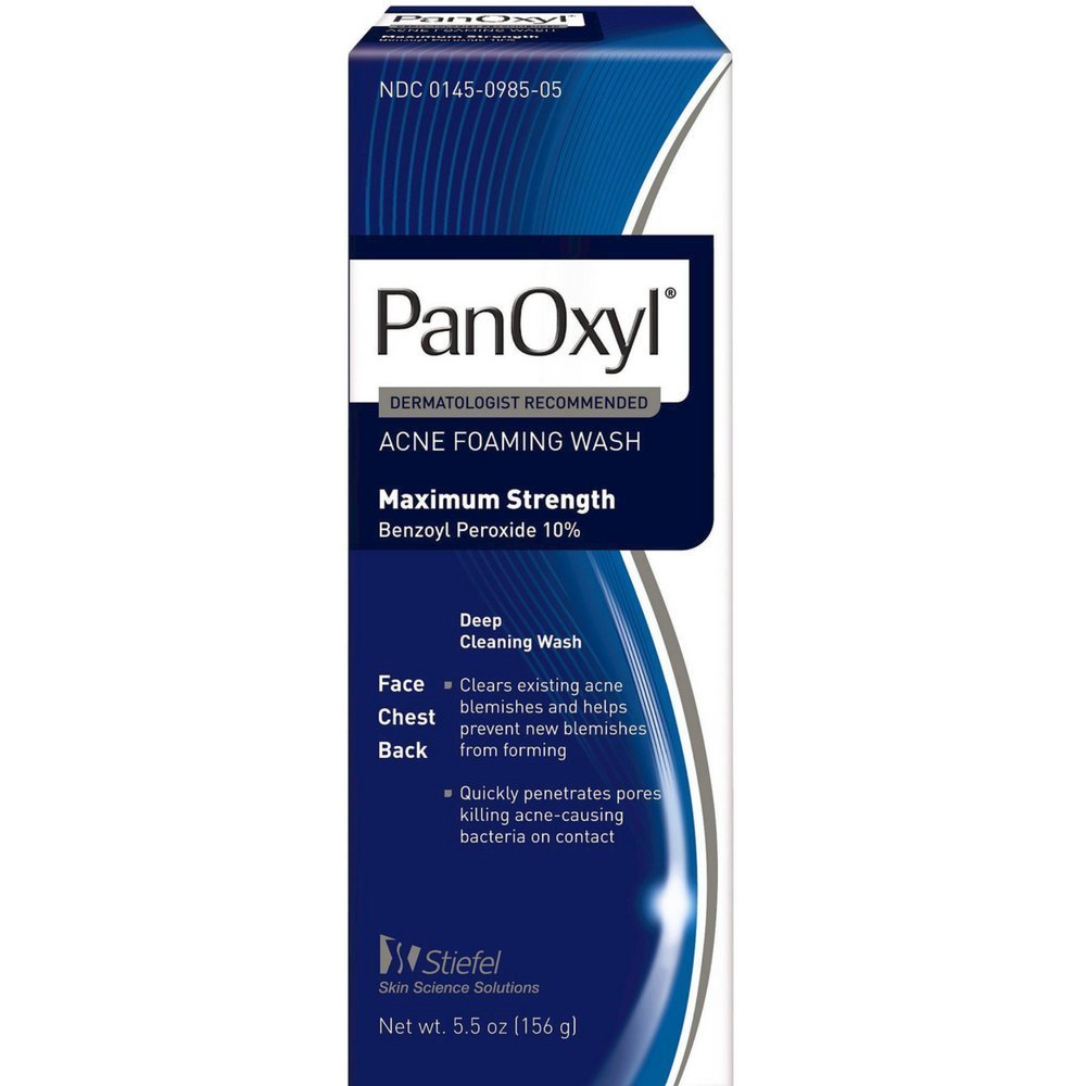 PanOxyl Acne Foaming Wash 10% Benzoyl 