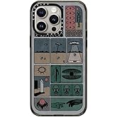 CASETiFY Impact iPhone 15 Pro Max Case [4X Military Grade Drop Tested / 8.2ft Drop Protection/Compatible with Magsafe] - Art Prints - Research by Other Minerals - Clear Black