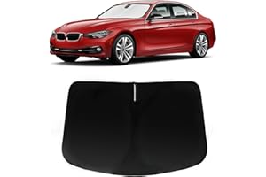 PAIMOHO Windshield Sun Shade for 2013-2018 BMW 3 Series 328i 335i 320i 330i 325i F30 F31, Car Front Window Sunshade with 240T Sun Visor Protector Blocks UV Rays Heat Sun Shield Accessories