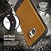 Galaxy S7 Case, OBLIQ [Flex Pro][Brown] Premium PU Leather Slim Fit TPU Bumper Form Fitting Heavy Duty Protective Cover for Galaxy S7(2016)