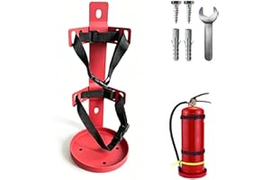 ZHLZHL Fire Extinguisher Mount,Wall Mounted Fire Extinguisher Bracket,Compatible with 5 Pound Fire Extinguishers Ideal for Ho