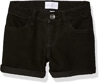 black jeans shorts for girls