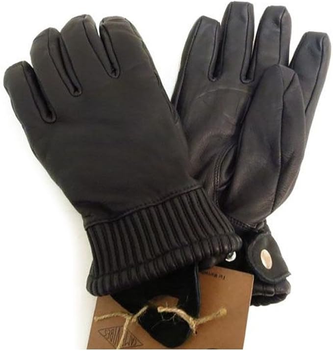 Amazon Co Jp Poler ポーラー The Tohoma Gloveblackグローブ 革 スノーボード キャンプ 13fw S 服 ファッション小物