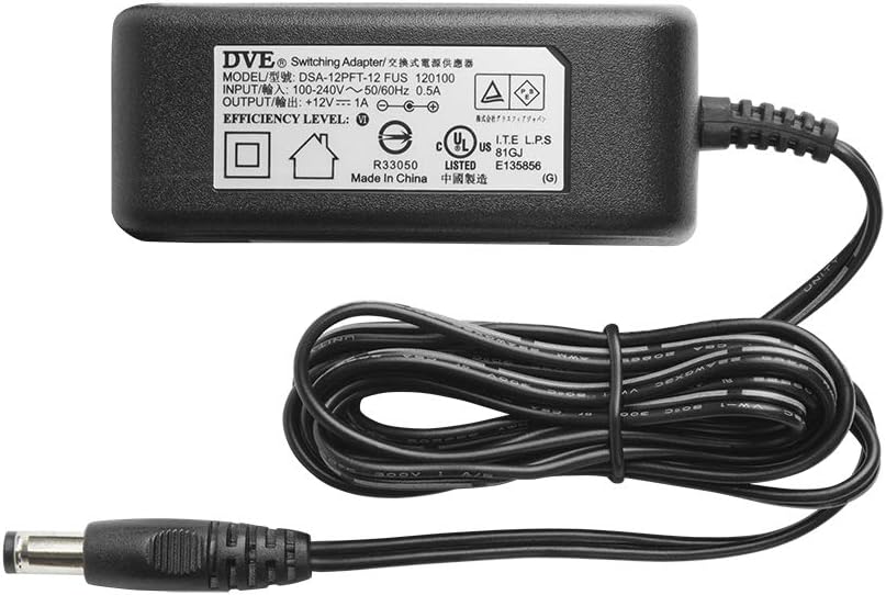 R-Tech12V 1A Switching Power Supply Adapter 5 Pack - Black, UL-Listed : Power Converters : Camera & Photo