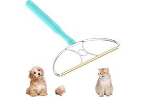 9"-Blade LINTPLUS Pet Hair Remover Max for Large Areas x2 Bigger Than Pro(Carpet Scraper) - Deep Cleaner Pro Pet Hair Remover Multi Fabric Carpet Lint Remover & Dog and Cat Fur Carpet Rake