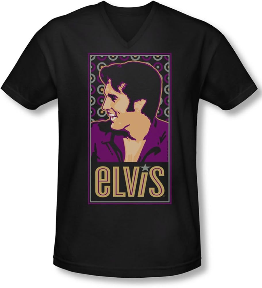 Elvis Elvis hombres es VNeck TShirt Amazon.es Ropa y accesorios
